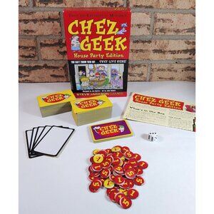 Chez Geek: House Party Edition - Steve Jackson Card Games - COMPLETE